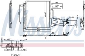 Nissens 941136 - CONDENSADOR VOLKSWAGEN UP(11-)1.0 T