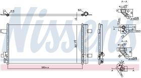 Nissens 941193 - CONDE SEAT IBIZA/VW POLO (7/17>) SKODA FABIA (6/21>)