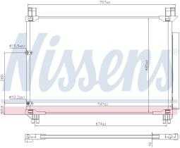 Nissens 941218 - CONDENSADOR TOYOTA HIGHLANDER/KLUGE