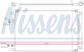 Nissens 941225 - CONDENSADOR TOYOTA CAMRY(18-)2.0 I