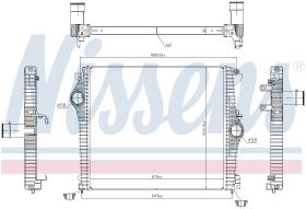 Nissens 961532 - INTERCOOLER ALFA ROMEO GIULIA(952)(