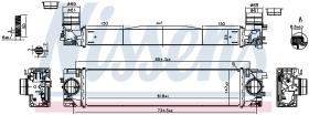 Nissens 961541 - INTERCOOLER VOLVO XC 40(17-)T5