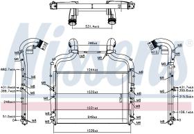 Nissens 96424 - INTERCOOLER DAF XF(12-)410