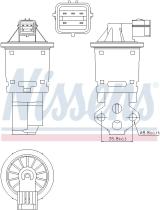 Nissens 98247 - VALVULA EGR DAEWOO MATIZ(KLYA)(01-)