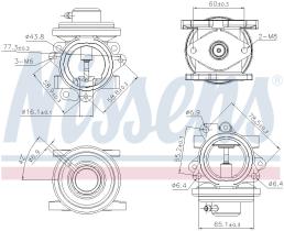 Nissens 98294 - VALVULA EGR AUDI A 2(8Z)(00-)1.4 TD