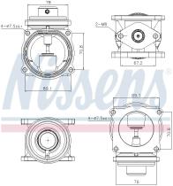 Nissens 98295 - VALVULA EGR VOLKSWAGEN TOUAREG(7L)(