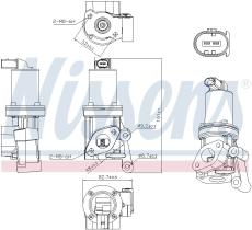 Nissens 98311 - VALVULA EGR HYUNDAI I30(GD)(12-)1.4