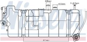 Nissens 996029 - NODRI MERCEDES O 405 AUTOB+S