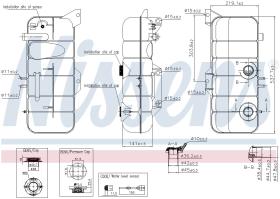 Nissens 996083 - VASO EXPANSION VOLVO NH 12(99-)420