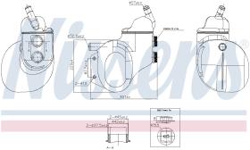 Nissens 996090 - VASO EXPANSION VOLVO FL 10(85-)360