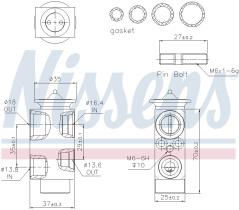 Nissens 999251 - VAEXP FORD FOCUS III (11>) C-MAX (10>)