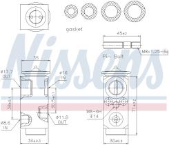 Nissens 999286 - VALVULA EXPANSION SAAB 9-3(YS3F)(02