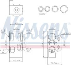 Nissens 999314 - VAEXP AUDI A4 III/A5/Q5