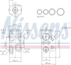 Nissens 999347 - VALVULA EXPANSION SKODA CITIGO(11-)