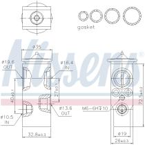 Nissens 999355 - VAEXP FIAT/ALFA ROMEO/RENAULT/JOHN DEERE