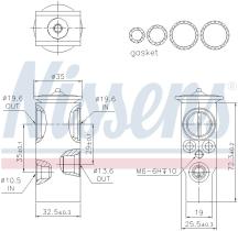 Nissens 999360 - VAEXP OPEL MERIVA A (03>10)