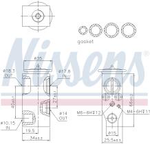 Nissens 999366 - VAEXP NISSAN/INFINITY