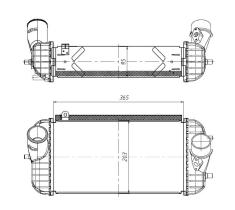 NRF 309066 - INTER HYUNDAI SANTA FE II/SORENTO (10-)
