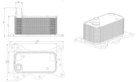 NRF 31835 - REFRIGERADOR ACEITE MERCEDES A-SERIES 2.2D 13-0X0X0