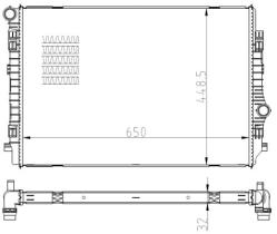 NRF 550081 - RADIA AUDI A3 III/SEAT LEON (9/12>) ATECA (4/16>) VW GOLF