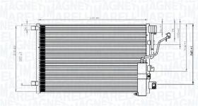 Magneti Marelli BC841 - CONDENSADOR A.A.NISSAN QASHQAI(J10,NJ10)
