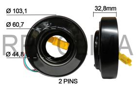 RPL QUALITY APBOSD0017 - BOBIN PSA SD7C16-6C12 (103,1-60,7-44,8-32,8) 12V (NETO)