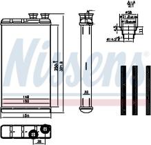 Nissens 727210 - CALEF AUDI A4/A5/A6/A8/Q5/Q7/Q8/VWTOUAREG (05-15>)