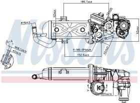 Nissens 98178 - EGR00 VAG MOTORES 2.0 TDI (COMPLETO)