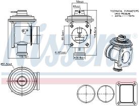 Nissens 98353 - EGR00 BMW/LAND ROVER (VALVULA)