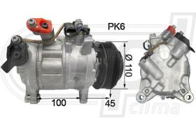 RPL QUALITY APCOBW0064 - COMPR BMW S1 (F20/F21) S2 (F22/F87) X5/X6 DENSO OEM