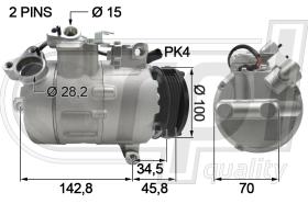 RPL QUALITY APCOBW5038 - COMPR BMW S5 E60/E61