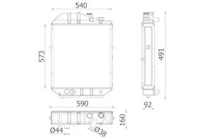 NRF 530001 - RADIA NEW HOLLAND 7840/8240/8340