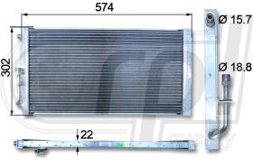 RPL QUALITY APCDHR5013 - CONDE ESTANDAR HARRISON 540X302X19