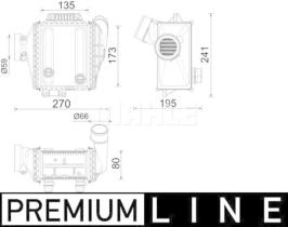 Mahle CI639000P - INTER MB W205/W222/ GLC X253/SLC-SLK R172