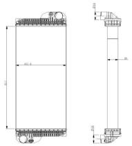 NRF 530004 - RADIA JOHN DEERE 8120/8320 (817X403X86)
