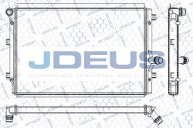 J.Deus M0010320 - RADIA AUDI A3 II/VW GOLF V/LEON II 2.0TDI 140CV (03>)