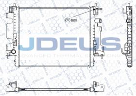 J.Deus M0750040 - PANAL RADIADOR MCC FORTWO 0.9 2014