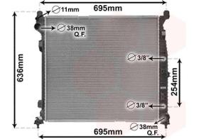VAN WEZEL 30012704 - RADIA MB W166/X166/C292 ML/GL
