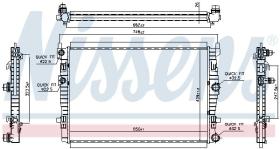 Nissens 606267 - RADIA VW GOLF VIII/AUDI A3/SKODA OCTAVIA (20>)