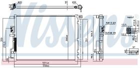 Nissens 941290 - CONDE HYUNDAI TUCSON/ KIA SPORTAGE (6/15>) R1234YF