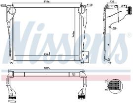 Nissens 97081 - INTER MB V.I. ACTROS MP4/MP5 (7/11>) 930-748-62