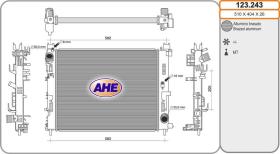 AHE 123243 - RADIA DACIA DUSTER 1.5 DCI (10/17) DOKKER/LODGY (8/12>)