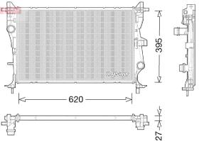Denso DRM06038 - RADIA FIAT 500 X 2.0D (9/14>) JEEP RENEGADE 2.0 CRD (7/14>)