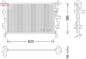 Denso DRM09044 - RADIA FIAT 500 X 1.3/1.6 JTD/1.4T/JEEP  RENEGADE 1.6 CRD