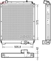 Denso DRM45052 - RADIA MITSUBISHI CANTER FUSO 3.0 DITD (13>)