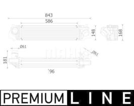 Mahle CI617000P - INTER BMW S2 F45 214D (14-) MINI CLUBMAN (14-)