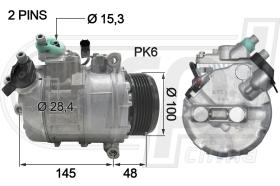 RPL QUALITY APCOBW0044 - COMPR BMW S3 E90-E91 DENSO OEM