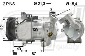 RPL QUALITY APCODA5003 - COMPR DACIA LOGAN/SANDERO 1.2 (12-)