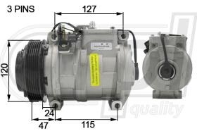 RPL QUALITY APCOMB5017 - COMPR MB W124 E300TD