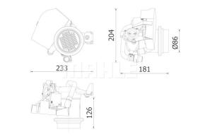 Mahle CE40000P - EGR00 AUDI A1/VW POLO V/IBIZA V